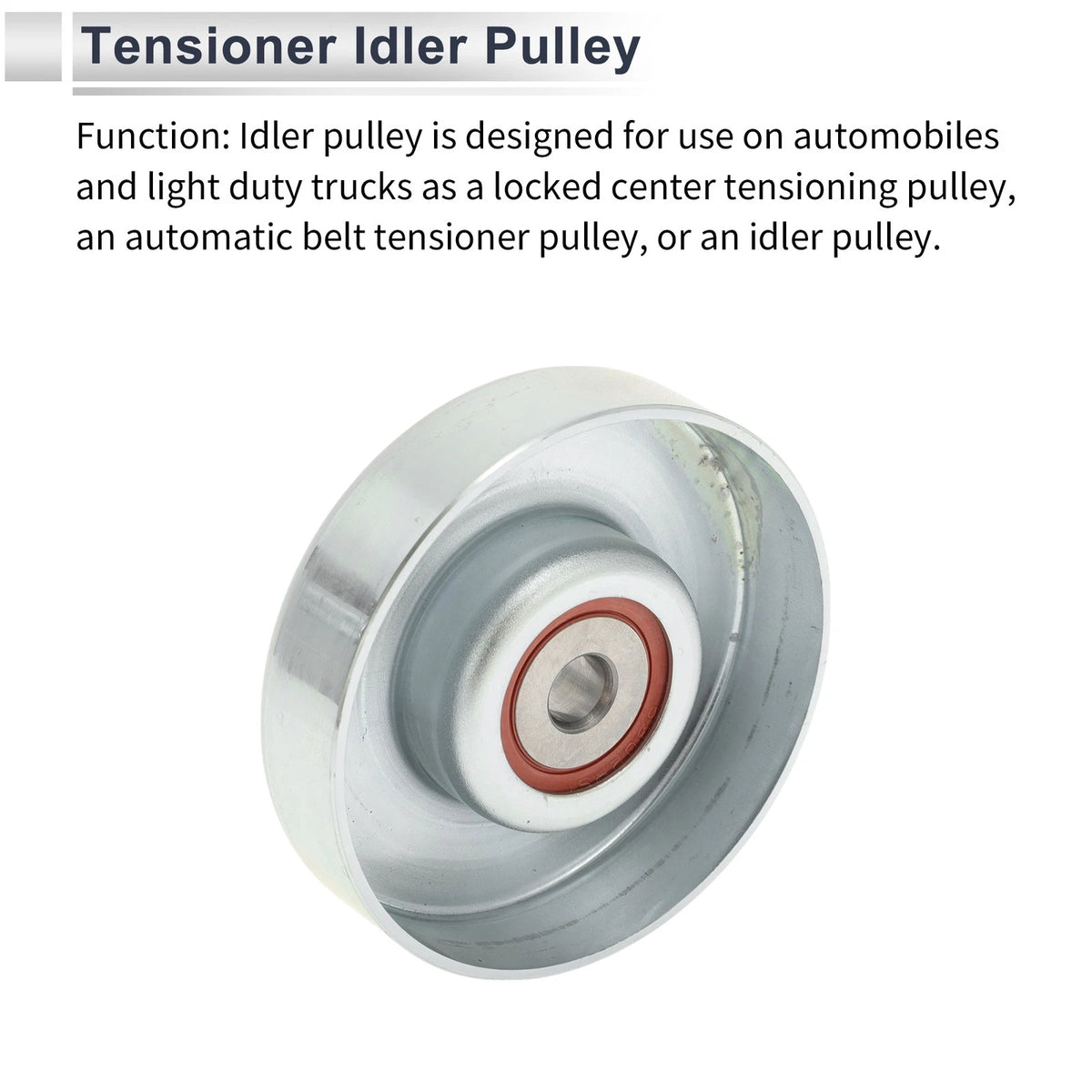 Drive Belt Idler Pulley for Toyota Yaris (1999-2005) 1 Pc