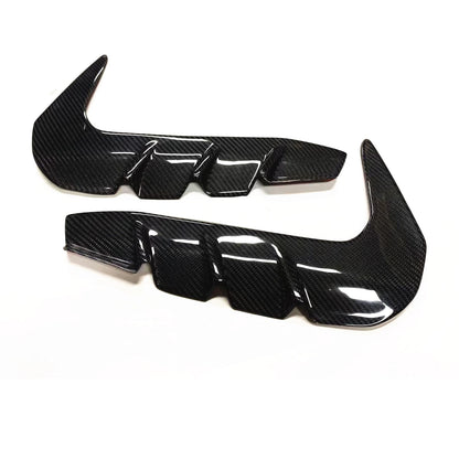 2 x Carbon Fiber Side Fender Vent Trims for Subaru BRZ, Toyota GR 86 (22-25)