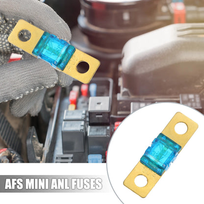 4 x 60A 32V Bolt-on AMI Fuse for Automotive Marine Audio Video System Blue