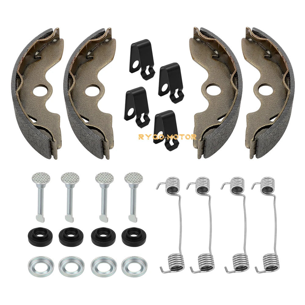Front Brake Shoes Springs Pins for Honda TRX300 2x4 FourTrax (1988–2000)