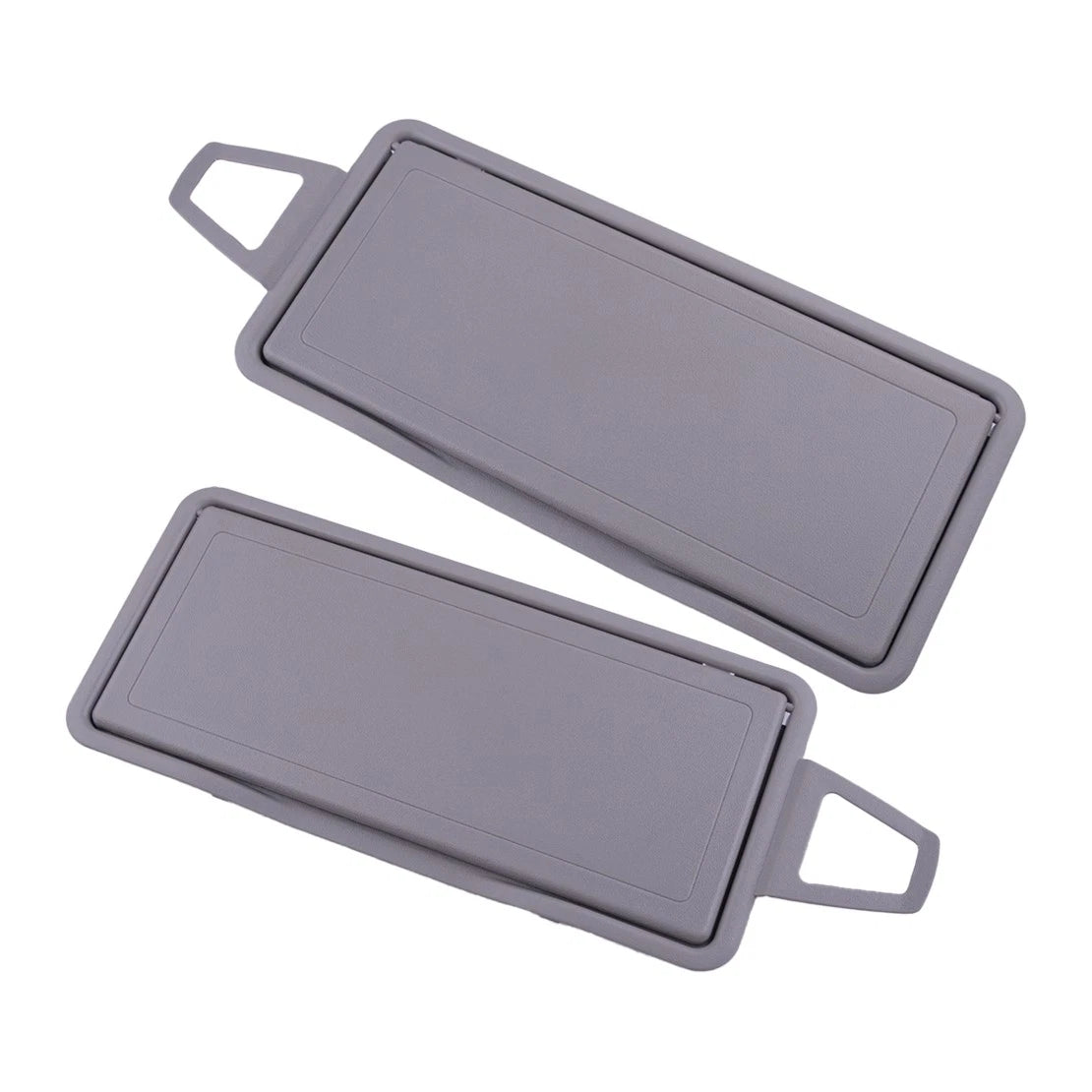 Grey Sun Visor Shade Mirror Covers  For Mercedes Benz W220 (2000-2006)