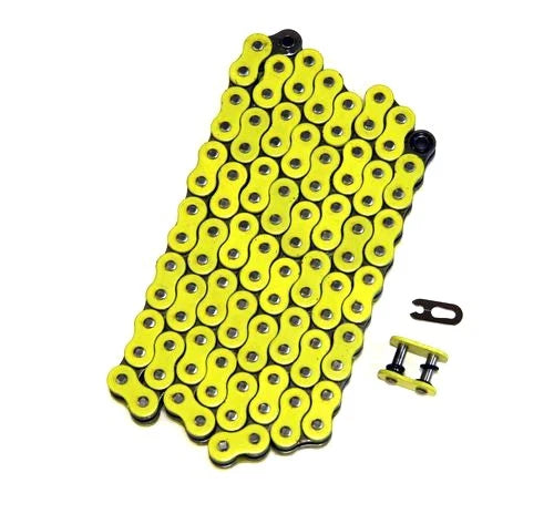Yellow 520x96 O-Ring Drive Chain for Suzuki Quadracer 450 (2006–2009)