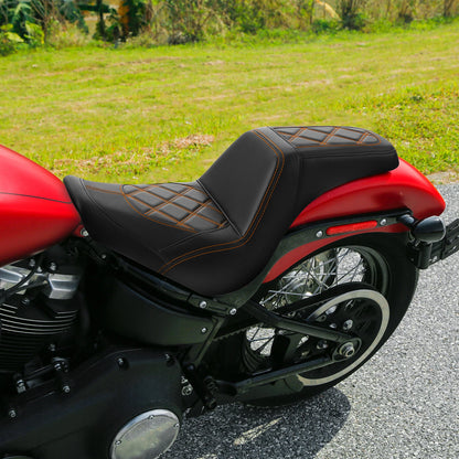 Driver Passenger Gel Seat for Harley Softail Standard Street Bob (2018-2025)