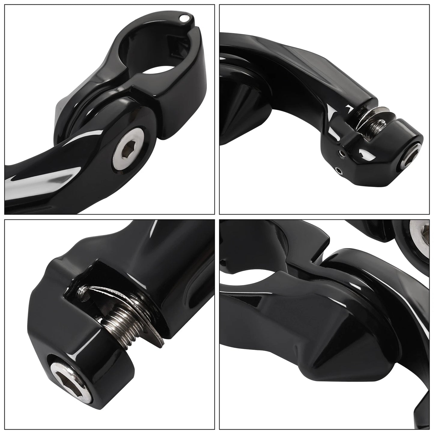Short Angled Footpeg Pegs for Harley (32mm)