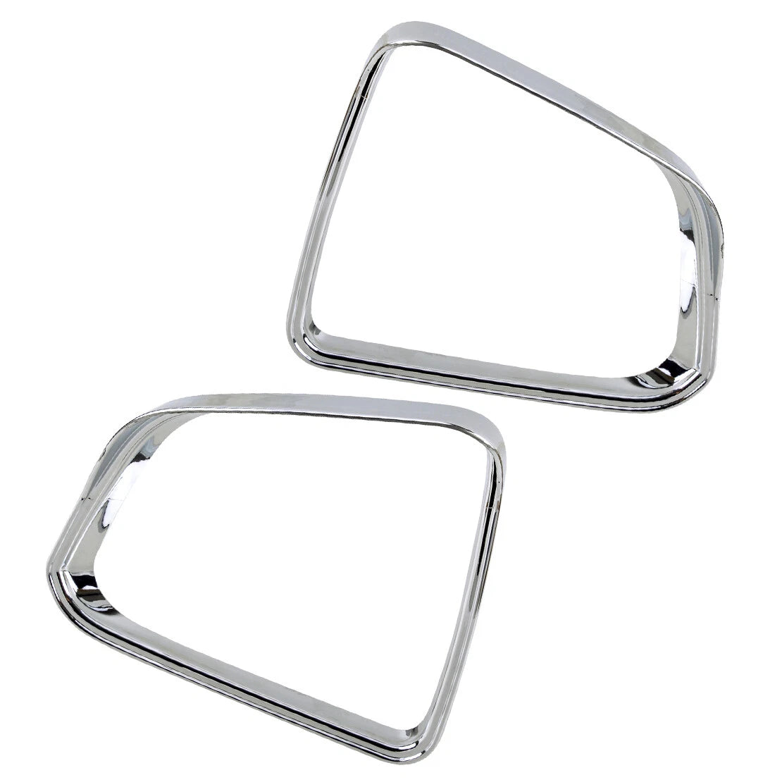 Chrome Rearview Mirror Rain Eyebrow Covers for Tesla Model Y (2020-2021)