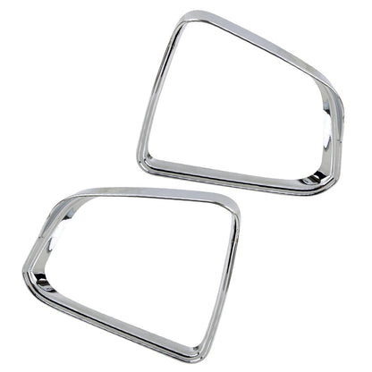 Chrome Rearview Mirror Rain Eyebrow Covers for Tesla Model Y (2020-2021)