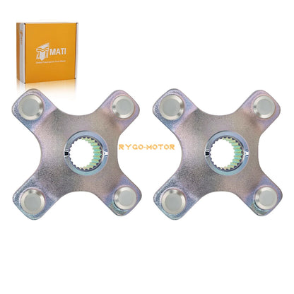 2x Rear Wheel Hubs & Lug Nuts for Honda Sportrax 300-450 FourTrax 250