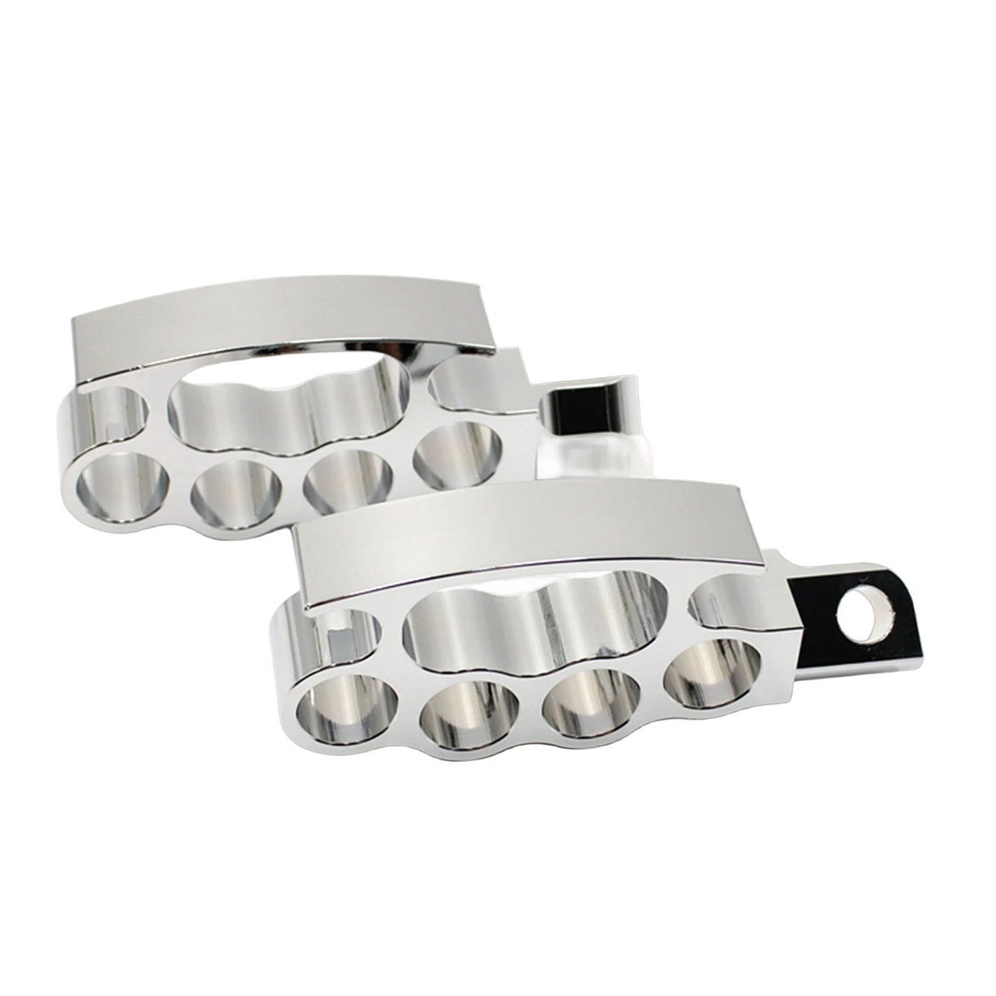 Chrome Foot Pegs for Harley Davidson XL883 1200 X48 (2004-2023)
