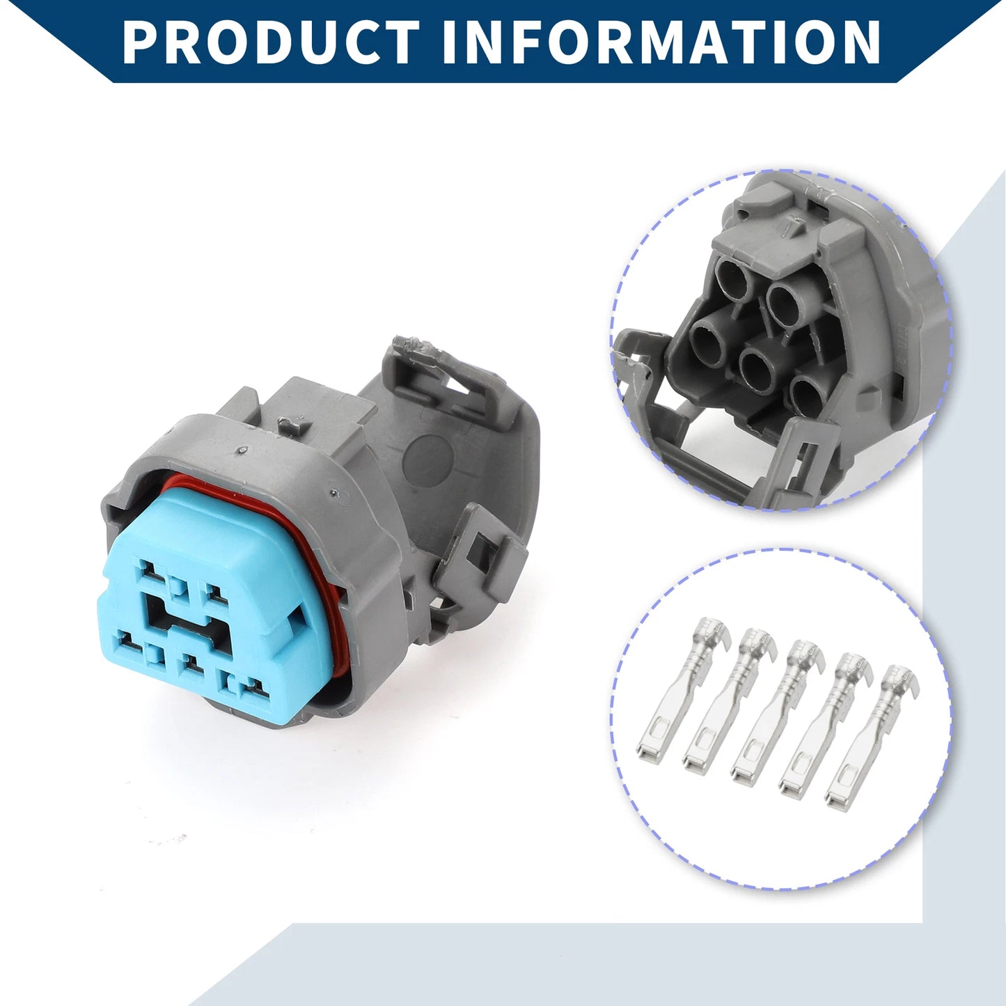 5 Pin Fuel Pump Connector Plug for Honda Acura