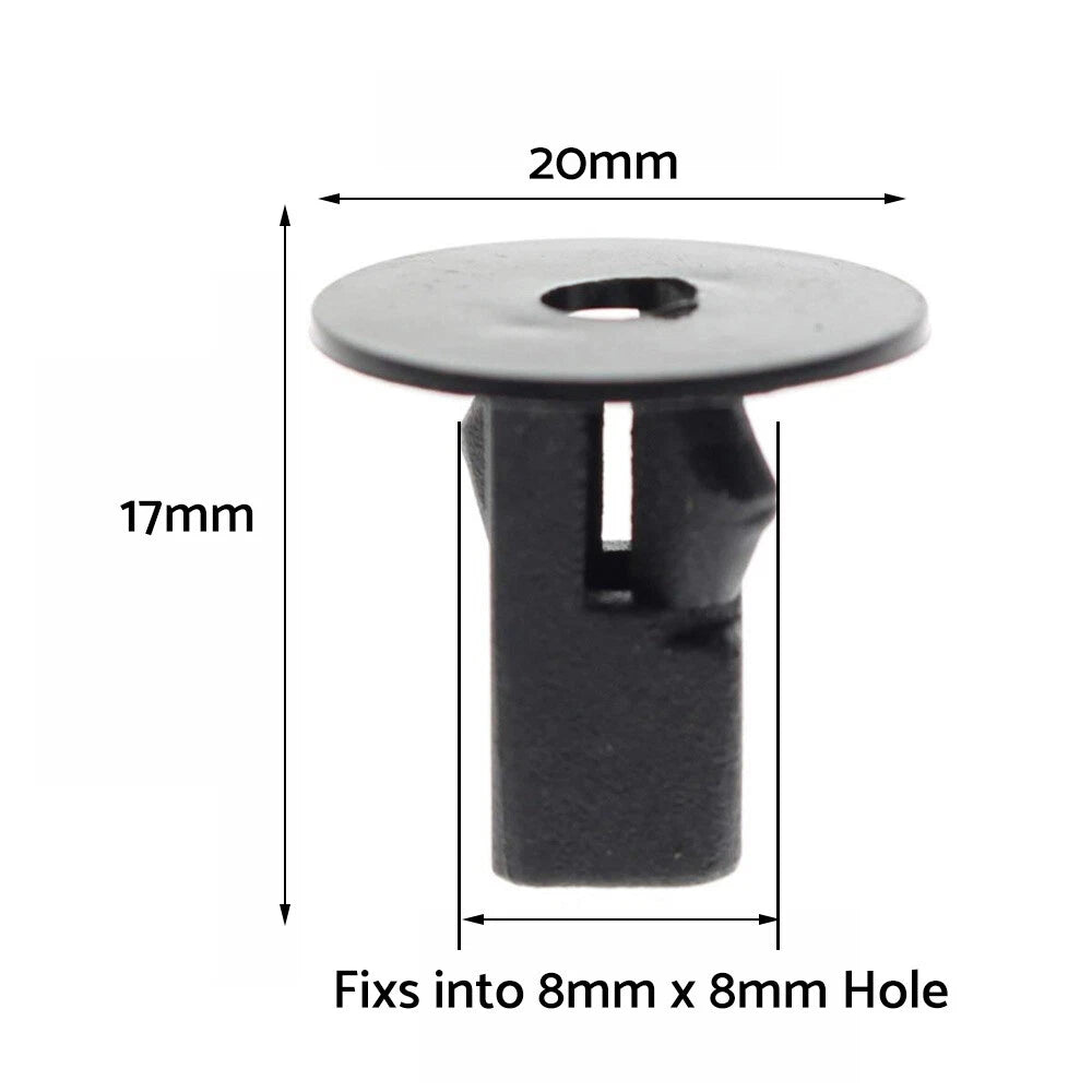 Screw Grommet Trim Clip for Toyota Wheelarch Inner Guard Bumper Nut