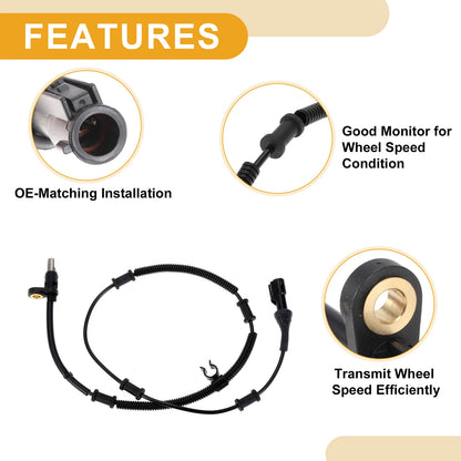ABS Wheel Speed Sensor for Ford E-250 (2006-2007) Rear Left