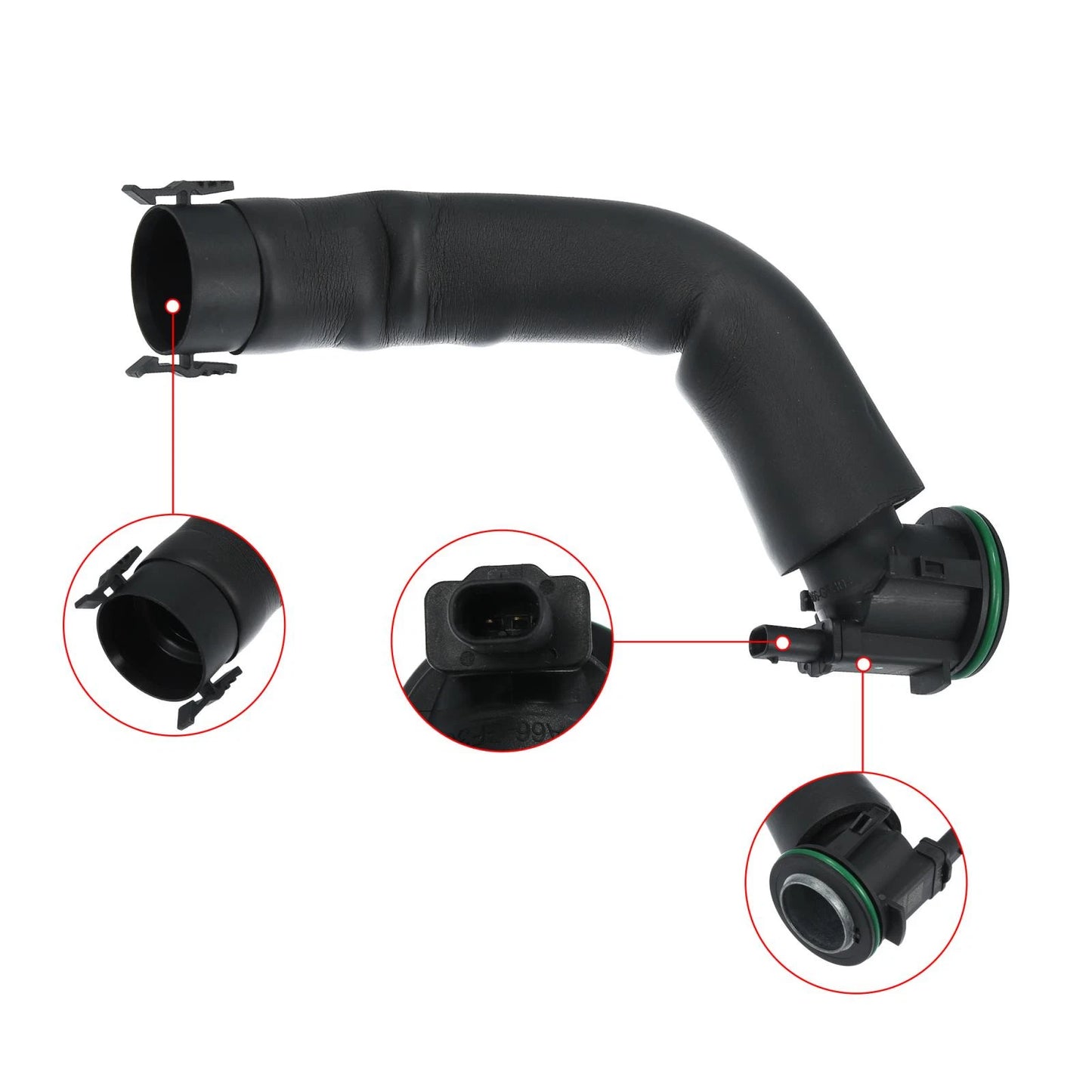 Crankcase Vent Hose for BMW X1, X3 2011-2013 ()