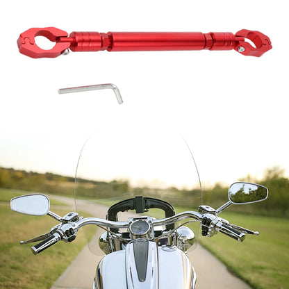 Balance Bar / 1 Set / Adjustable Handlebars Red with Small Wrench for Motorcycle