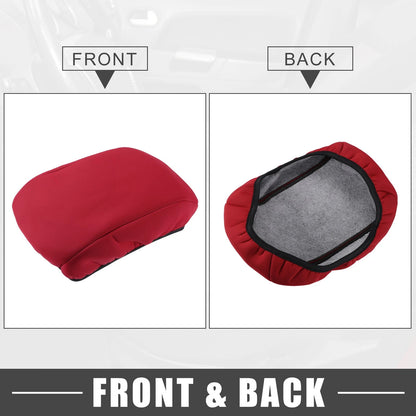 Car Center Console Armrest Cover for Ford Fusion (2017-2020) Red