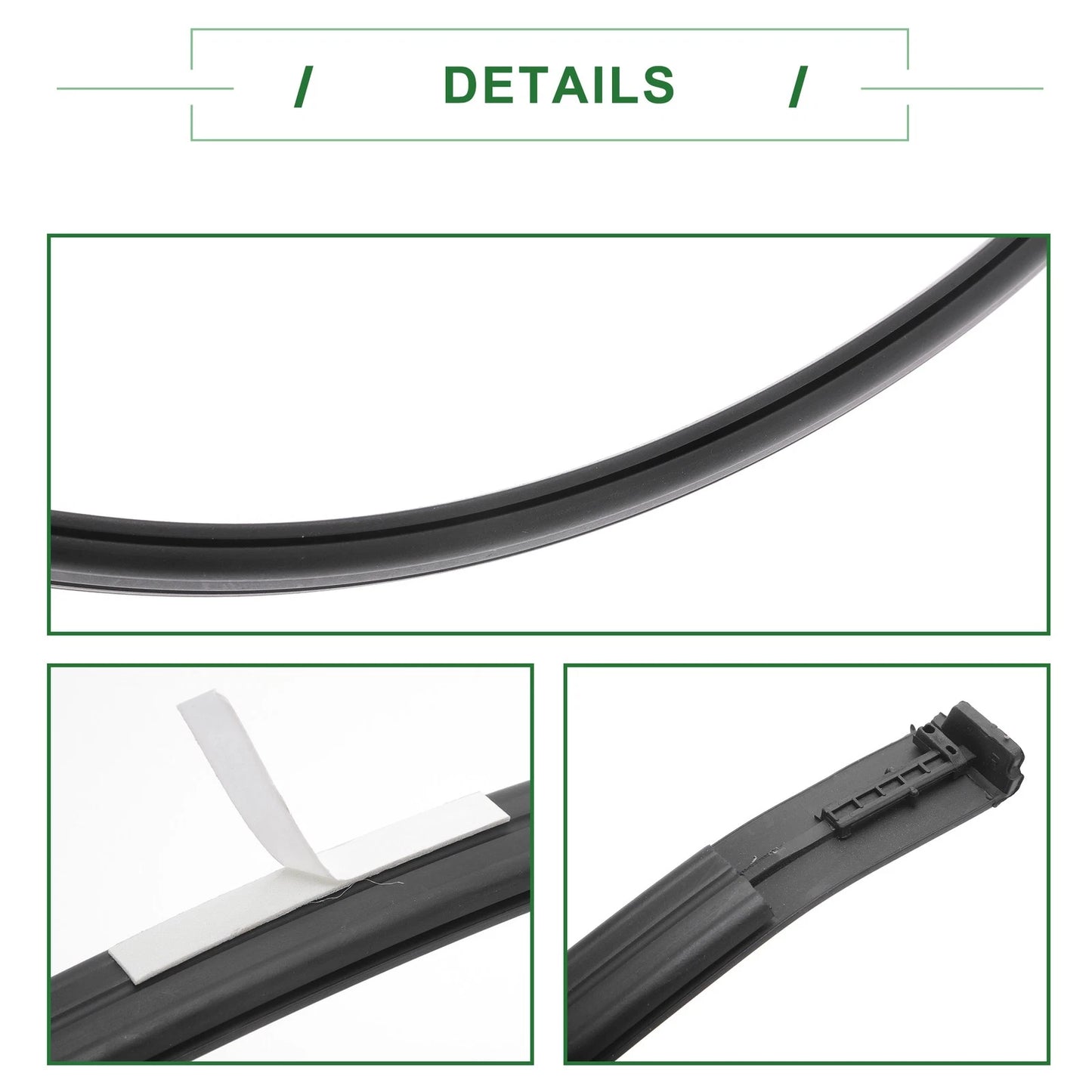 Roof Sealing Strip Sunroof Trim for Toyota Tundra Double Cab (2007-2021)