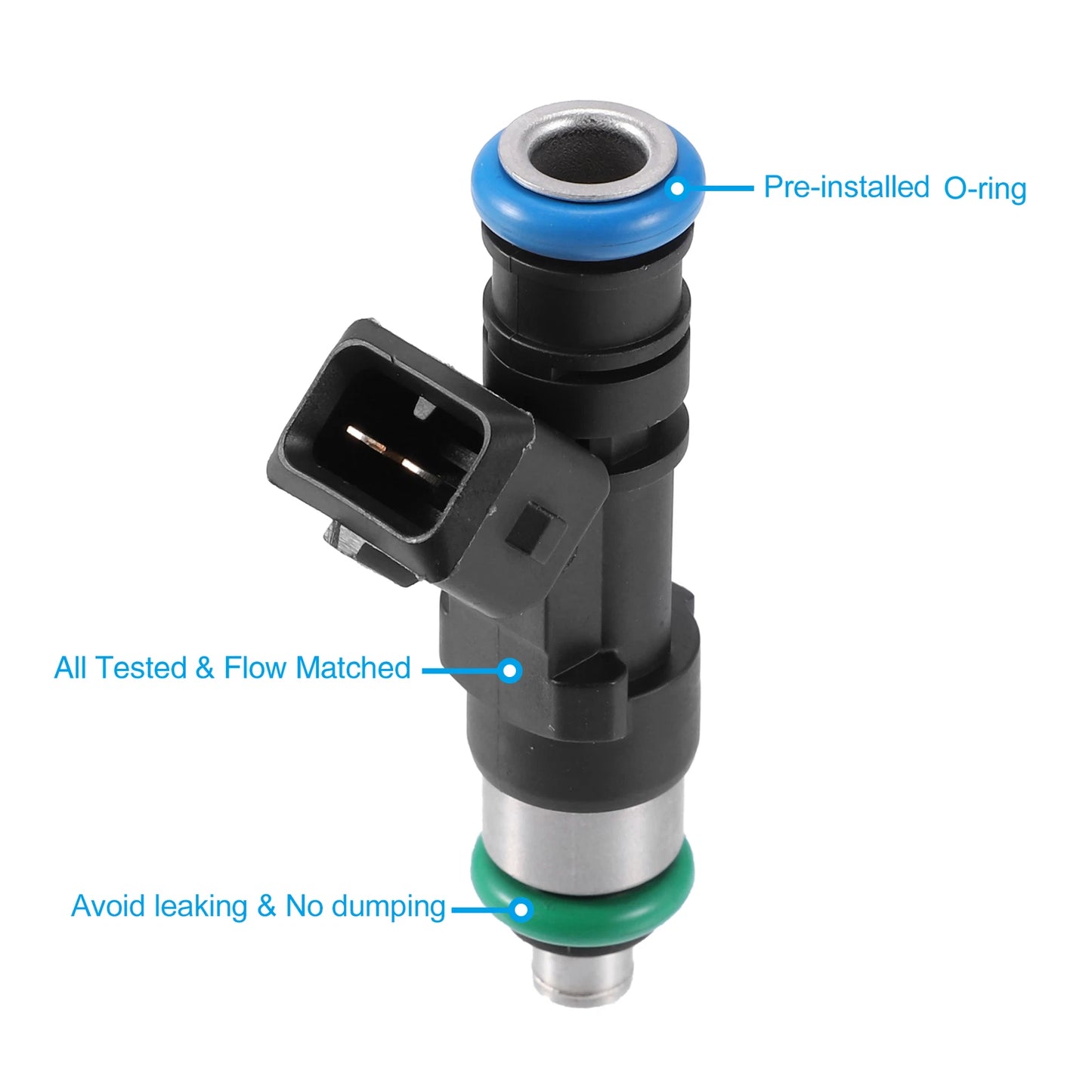 4 x Fuel Injectors for Ford Fiesta 1.6L (2011-2012)