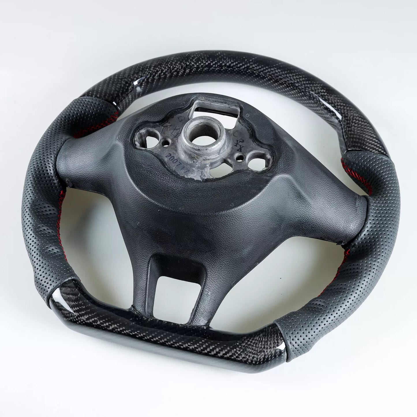 Carbon Fiber Leather Steering Wheel for VW Golf MK7, Polo MK6 (2013-2020)