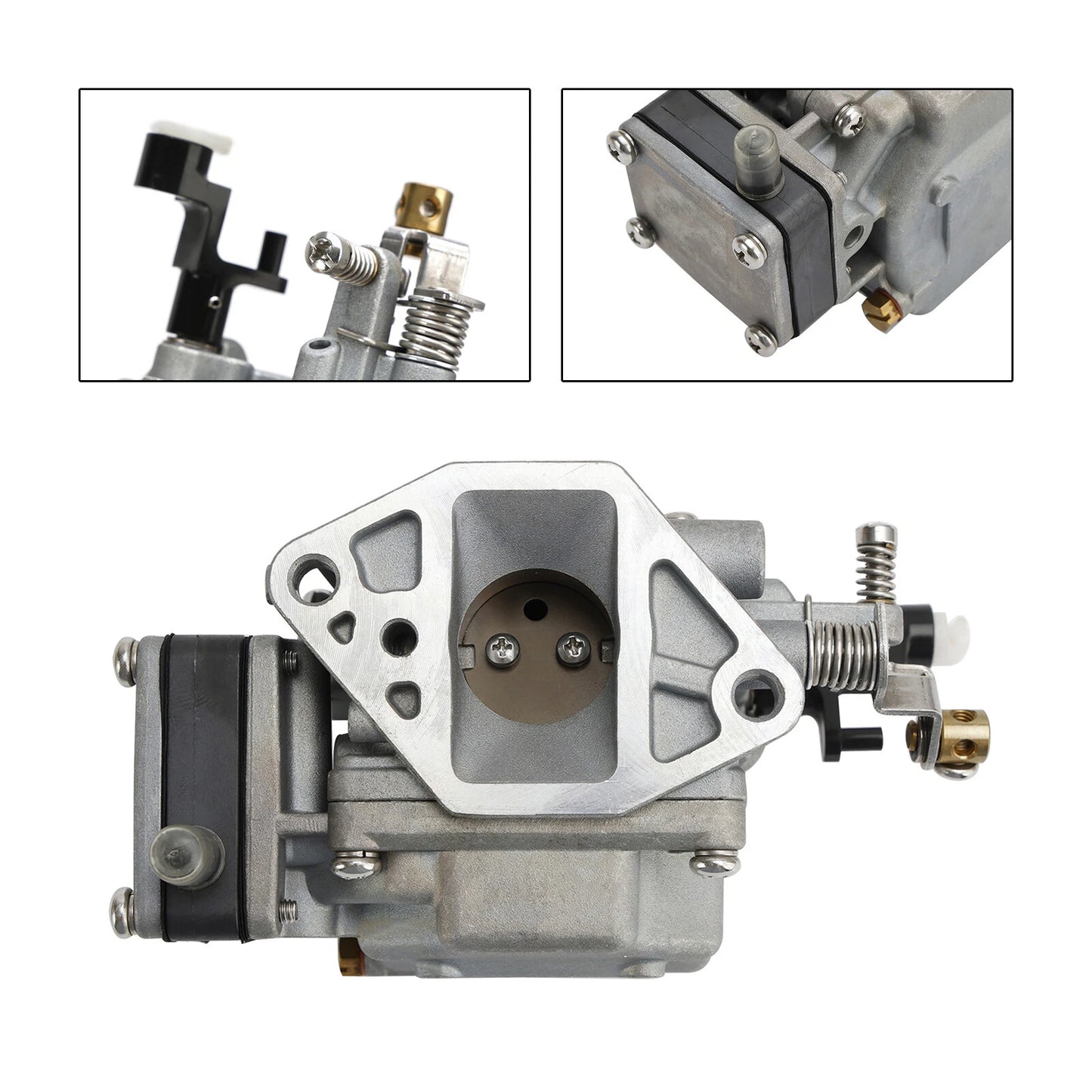 Carburetor for Yamaha/Parsun 2-Stroke 9.9HP 15HP Outboard Motor (1996-2023)