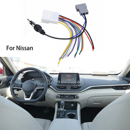 20 Pins Radio Audio Wire Harness Adapter for Infiniti Subaru Legacy Nissan 370Z (2008-2014)
