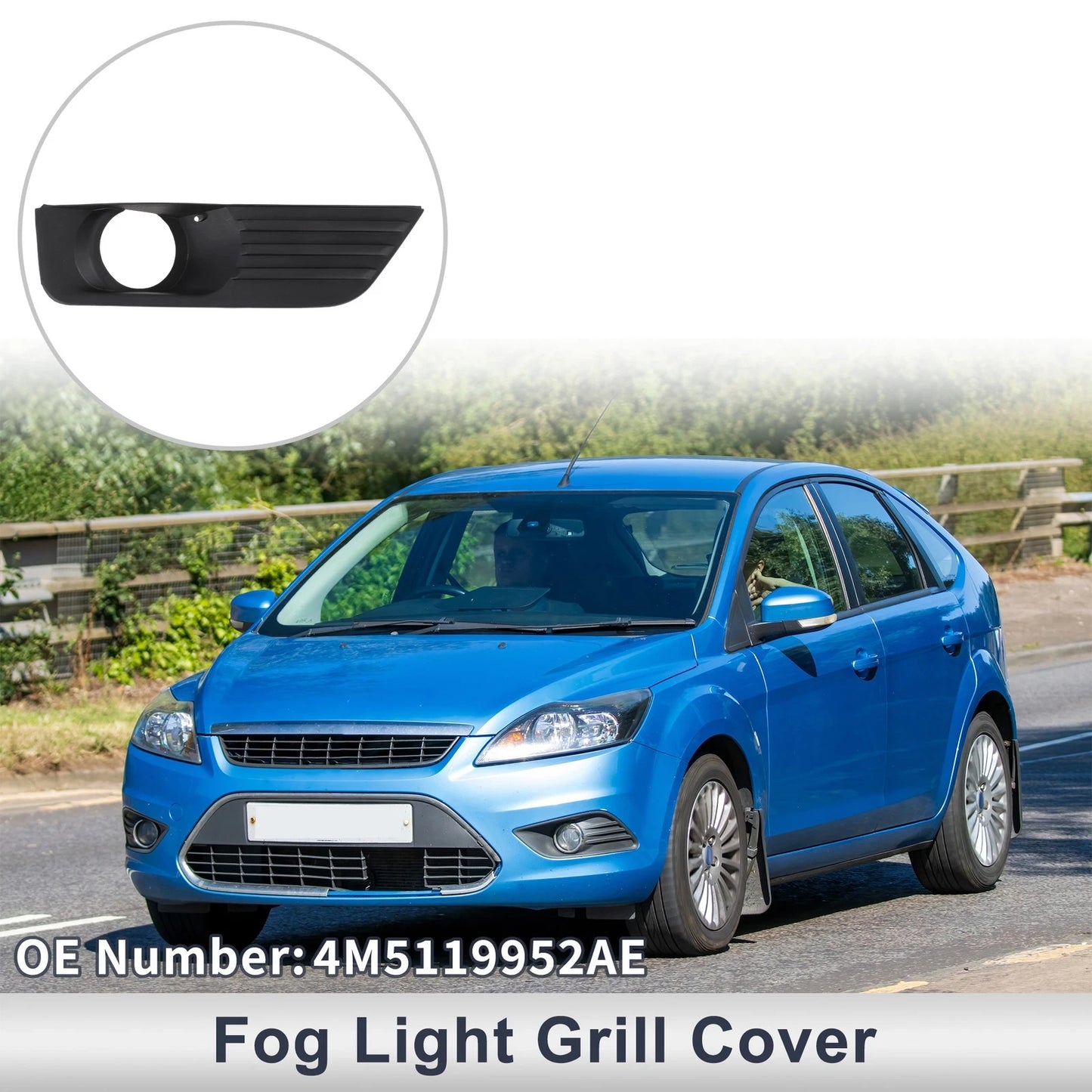 Front Right Fog Light Grill for Ford Focus (2005-2006)
