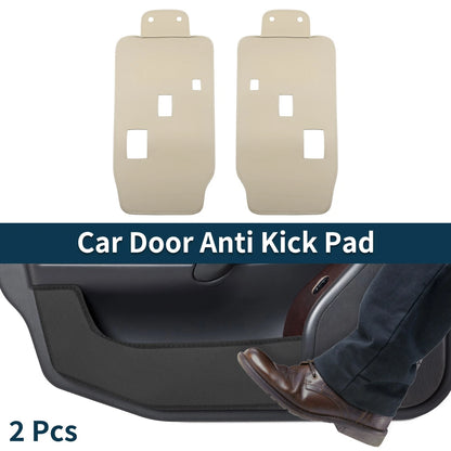 Car Door Anti Kick Pad Sticker 2 pcs Beige for Toyota Vellfire Alphard
