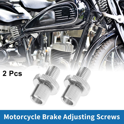 Brake Lever Barrel Adjusters Screws M10 2 x for Motorcycle