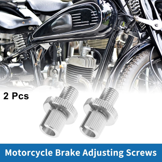 Brake Lever Barrel Adjusters Screws M10 2 x for Motorcycle