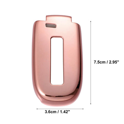 TPU Key Fob Cover Case for Jeep Grand Cherokee (2014-2021) Pink