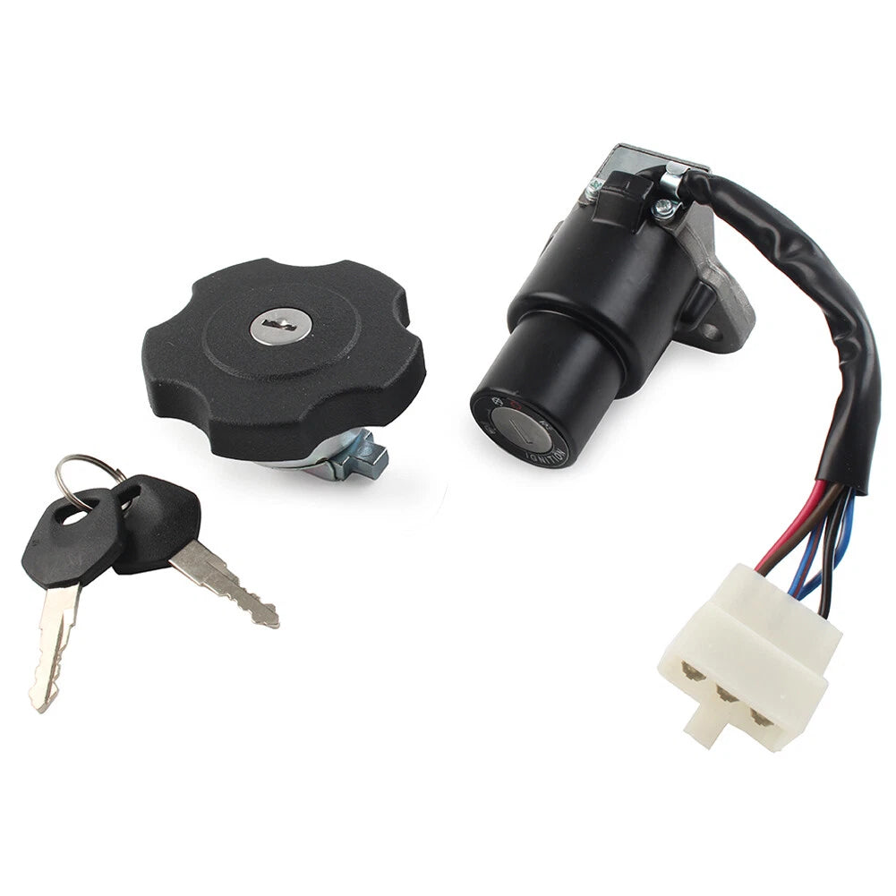 Yamaha RZ125 RZ250 RZ350 Motorcycle Fuel Cap Ignition Switch Lock Key Set