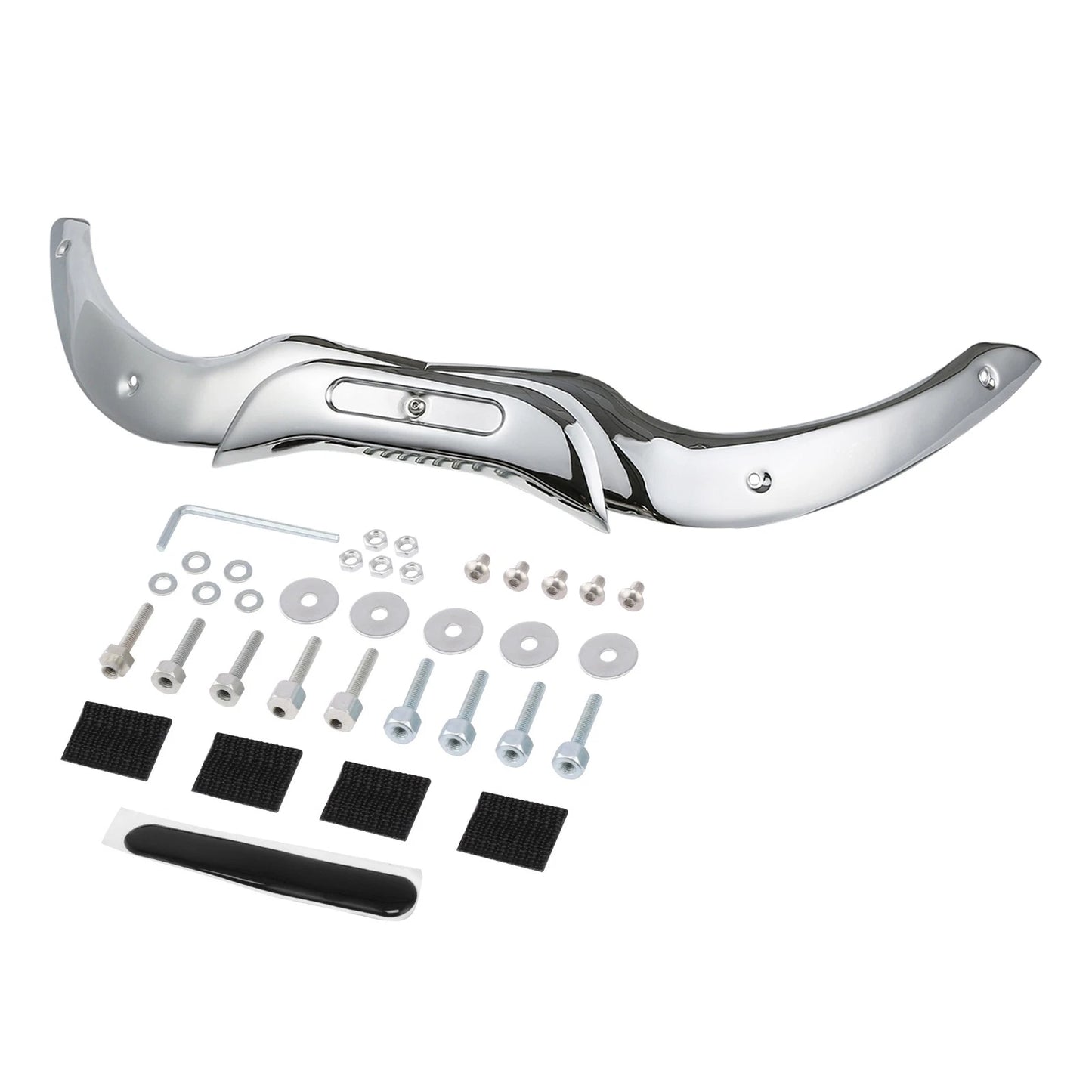 Chrome Windshield Trim for Harley Touring Road Glide (2004-2013)