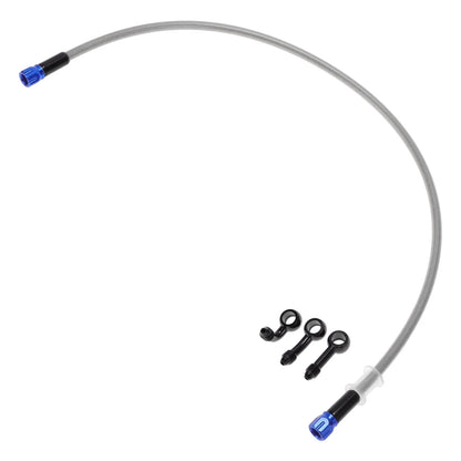 70cm Brake Clutch Oil Hose Line for Motorcycles Silver Tone