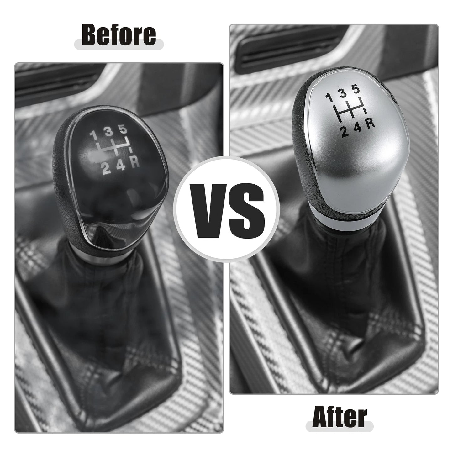 5 Speed Manual Gear Lever Shifter Handle for Ford Focus (2000-2018)