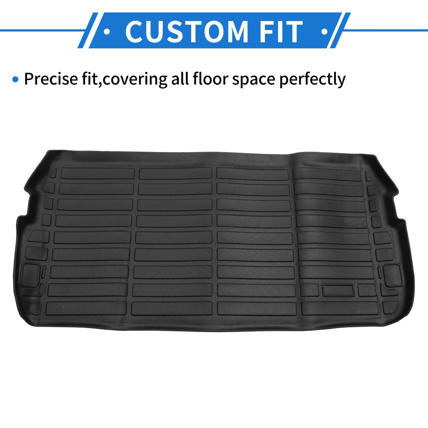 Cargo Liner / Rear Trunk Mat / Stripe Pattern for Toyota Land Cruiser LC300