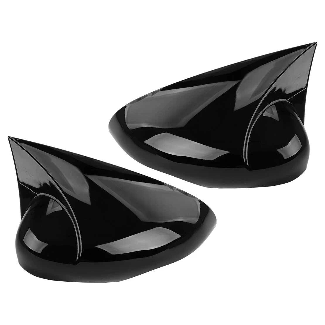 Black Door Wing Mirror Cover Cap  for Ford Fiesta Mk7 (2008-2012)