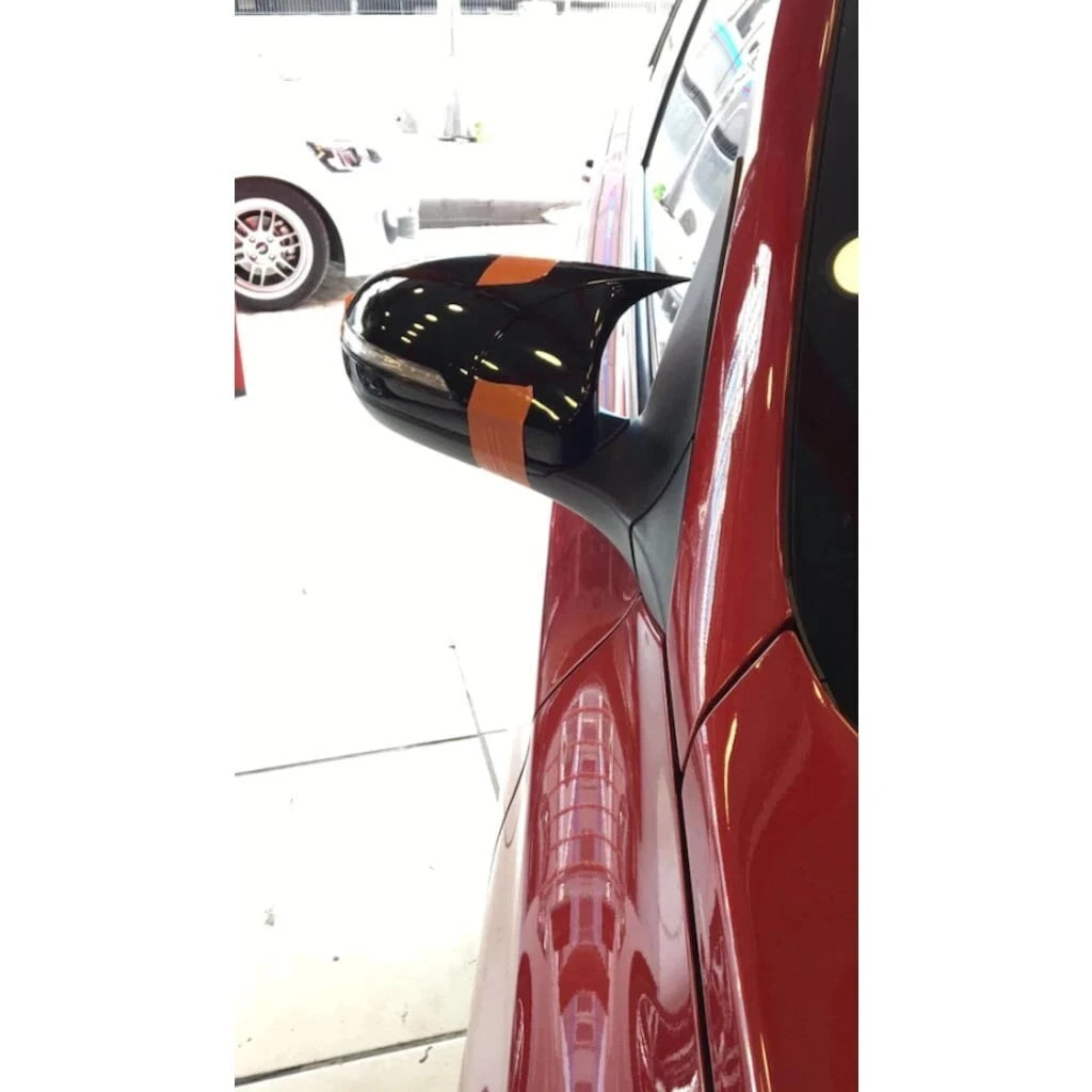 Side View Mirror Cover Gloss Black 2 Piece for Hyundai i20 (2014-2018)