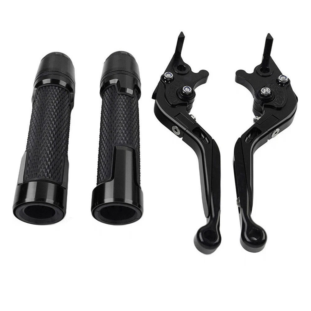 Folding Extendable Brake Clutch Lever Grip Set for Yamaha FZ MT 07 09 (2014-2020)