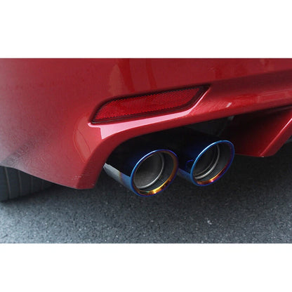 Blue Exhaust Pipe End Tips for Toyota Camry XV70 SE XSE (2018-2022)