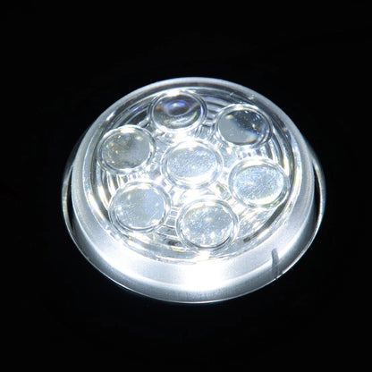 2" Clear White LED Round Clearance Side Marker Lights for Truck Trailer