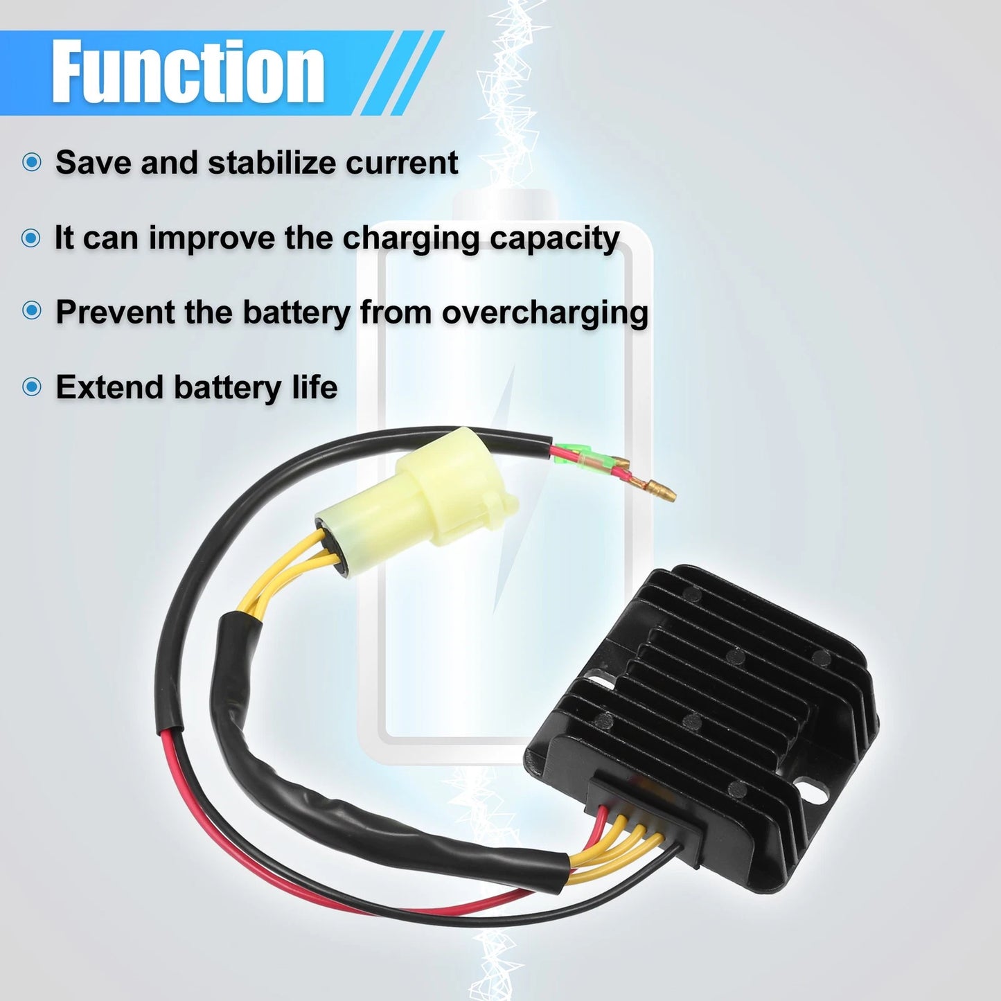 Voltage Regulator Rectifier for Honda Fourtrax TRX300 (1993-2000)