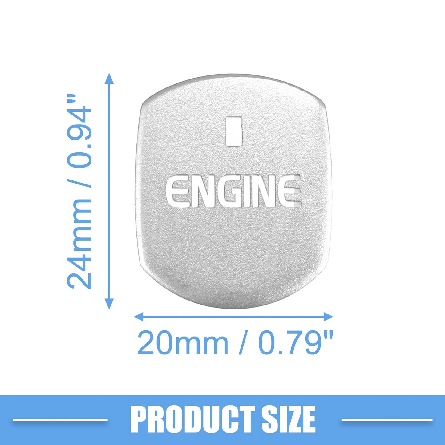 Ignition Button Cover Sticker for Volvo S60 S90 V60 V90 XC60 XC90 (2017-2023)