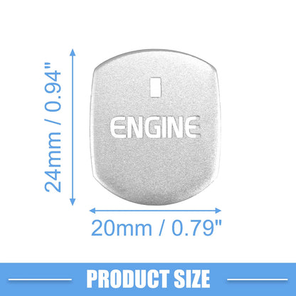 Ignition Button Cover Sticker for Volvo S60 S90 V60 V90 XC60 XC90 (2017-2023)