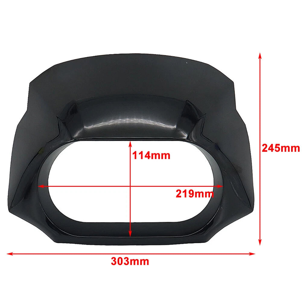 Headlight Fairing Cover for Harley Sportster S 1250 RH1250S (2021-2022) Black