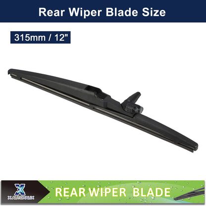 12" Rear Windshield Wiper Blade for Toyota 4Runner (2003-2009)