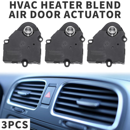 3 x HVAC Heater Blend Door Control Actuator for Buick Enclave (2008–2012)