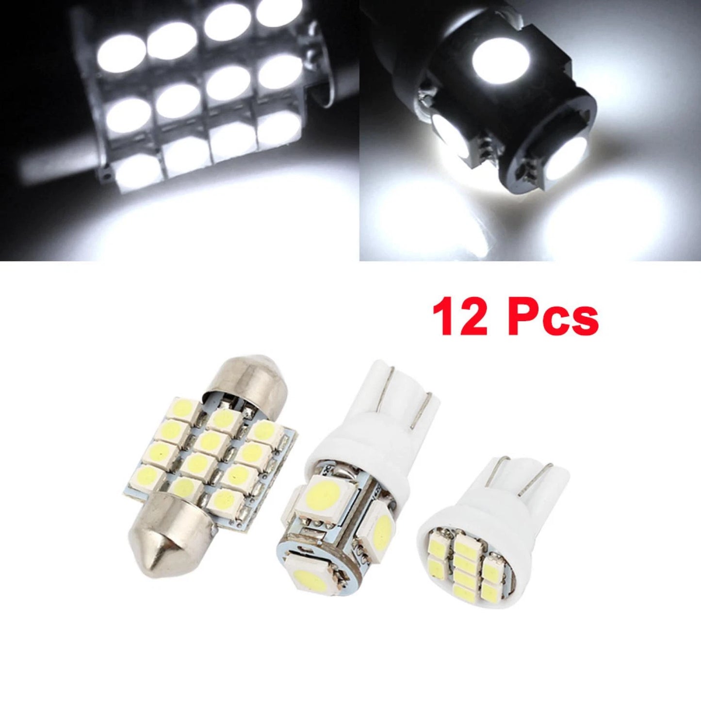 1 White LED Dome Map Lights for Nissan Rogue (2008-2013)