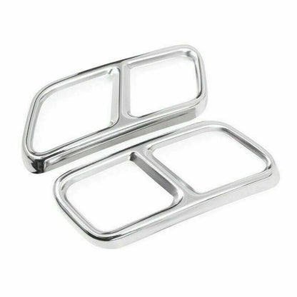 Rear Exhaust Muffler Tail Pipe Trim for Mercedes Benz S Class (2010-2017)