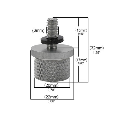 Fender Rear 1/2 Full Thread 1/4-20 Aftermarket for Car