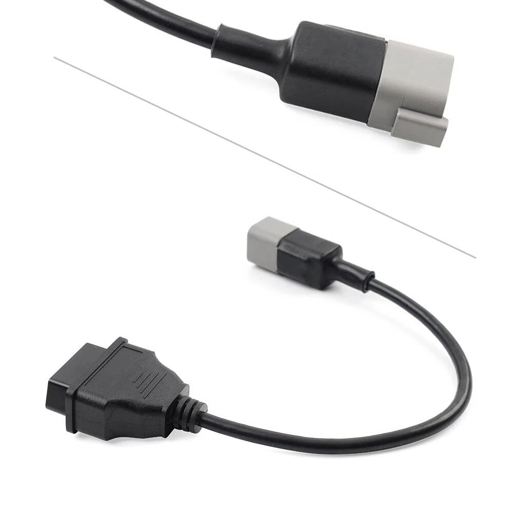6 Pin OBD2 Diagnostic Cable Adapter for BRP MOTO ATV UTV Motorcycle Bike