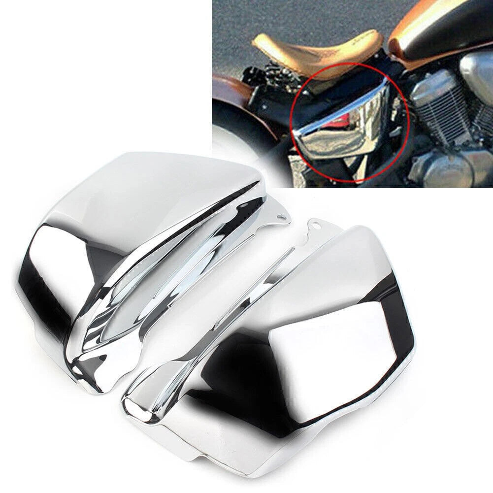 Battery Side Fairing Cover Silver for Honda Magna VF 750 VF750C (1994-2004)