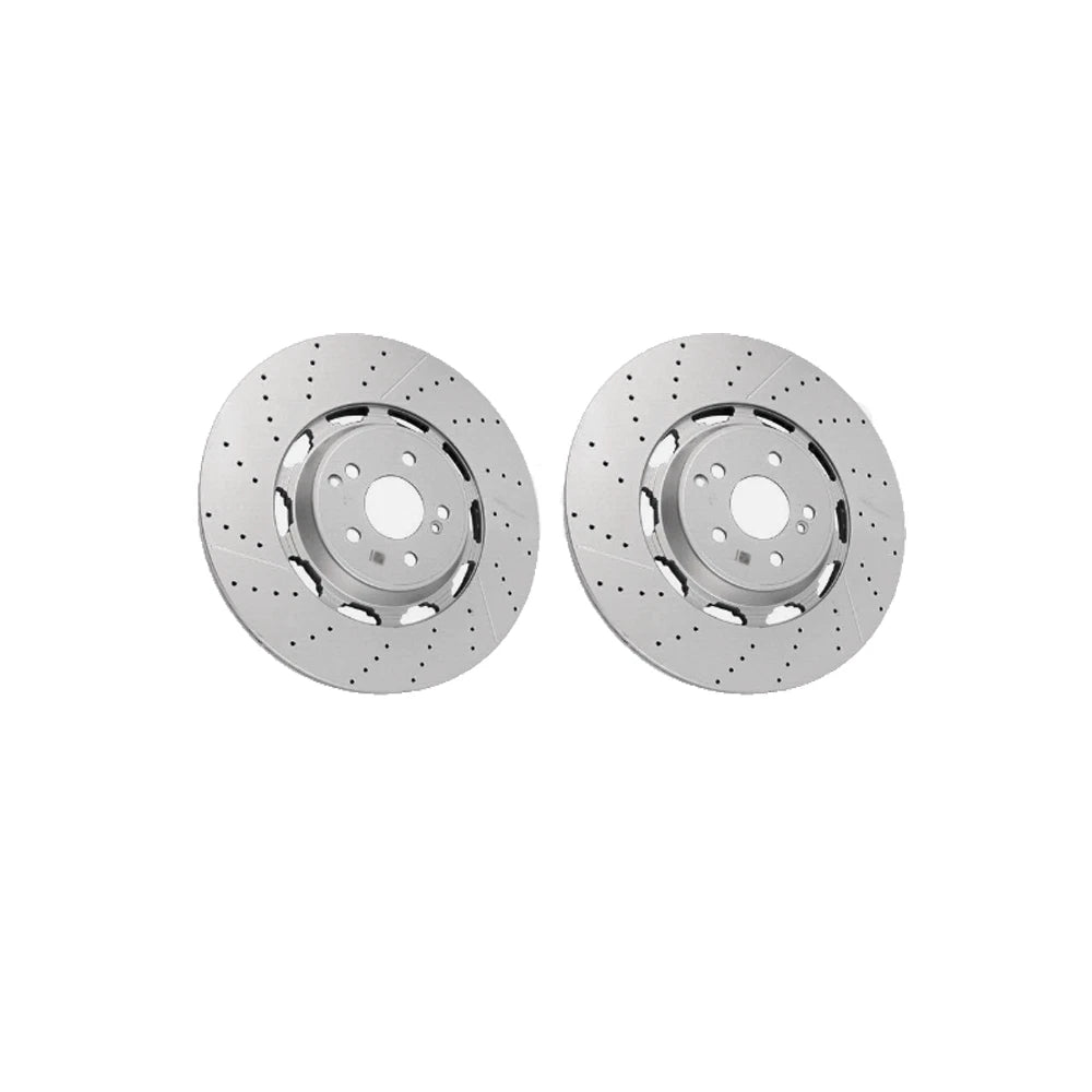 Front Brake Rotors 2 x for Mercedes Benz W222 S63 S65 AMG (2014–2020)